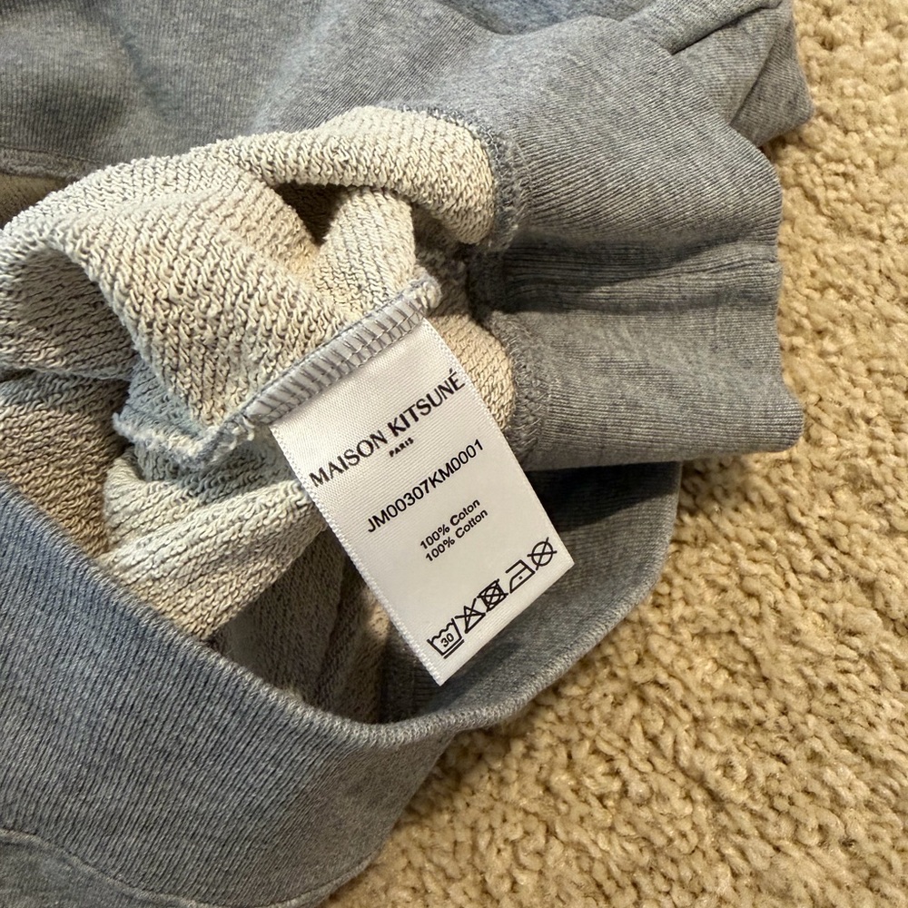 MAISON KITSUNE Gray sweatshirt - Picture 4 of 5